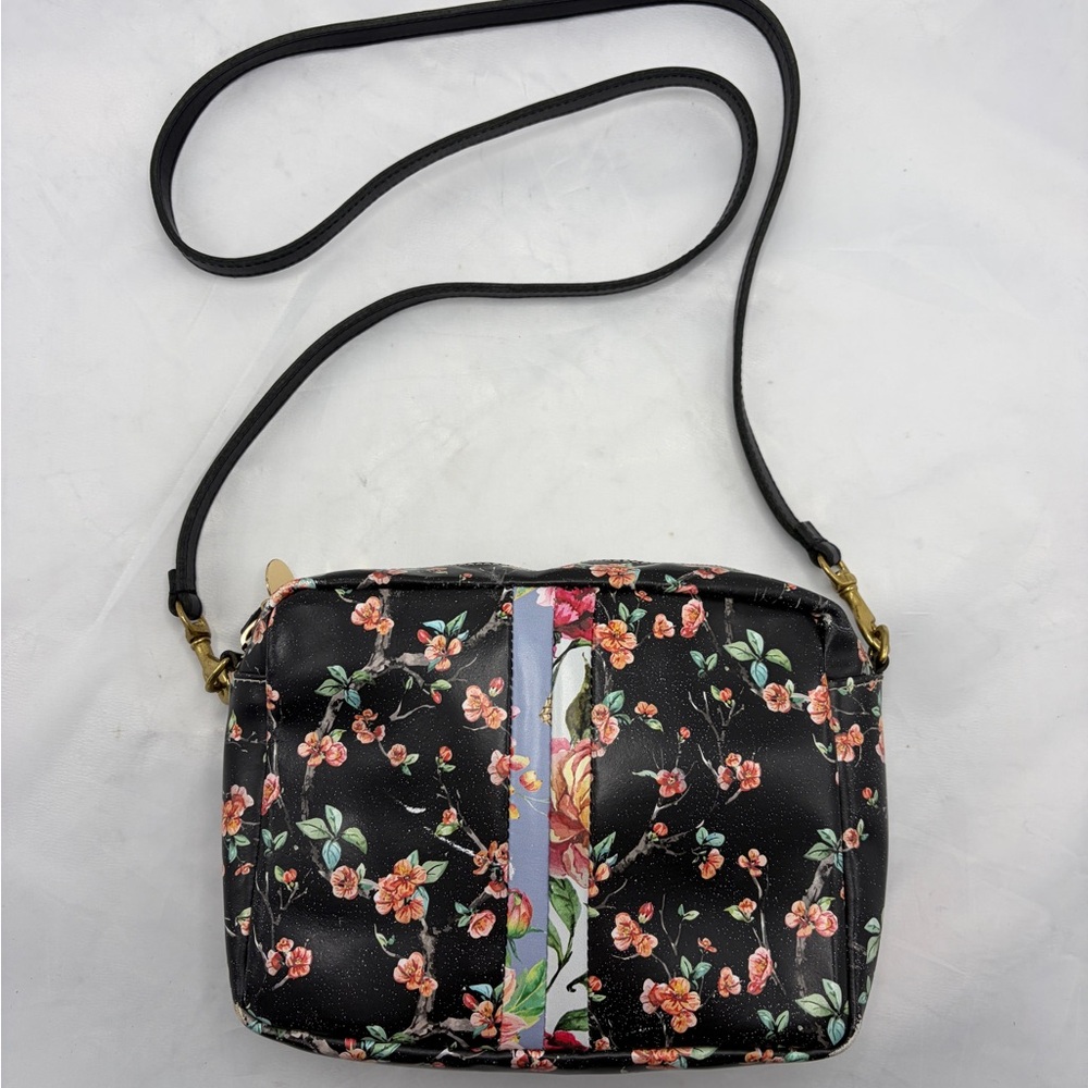 Clare V. Floral Cherry Blossom Midi Sac